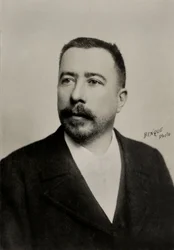 Porträt des französischen Komponisten Georges Auguste Fragerolle