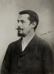 Porträt des französischen Malers Marcel Andre Baschet