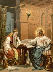 Jesu Gespräch mit Nikodemus