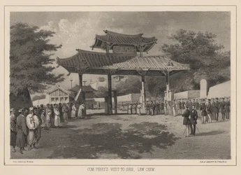 Com: Perrys Besuch in Shui, Lew Chew, 1855