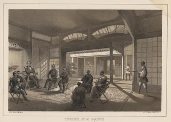 Konferenzraum, Hakodadi, 1855