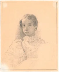Porträt von Adelaide Emilie Waagepetersen