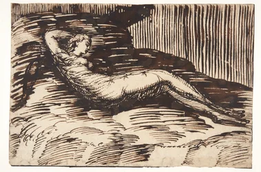 Sitzender schwedischer Wanderer