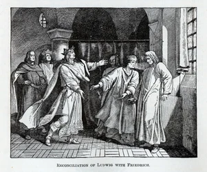 Versöhnung von Ludwig mit Friedrich