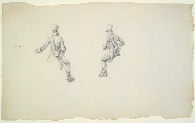 Studie eines österreichischen Husaren