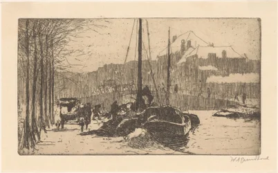Schnee in der Stadt