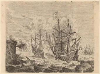 Heemskercks Sieg über die spanische Flotte bei Gibraltar, 1634