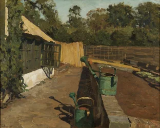 Gemüsegarten bei Ewijkshoeve, 1895.