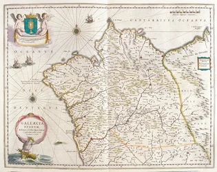 Galicien Spanien, in 