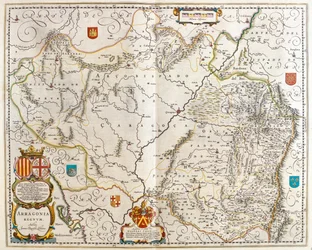 Spanische Provinz Aragon, in 