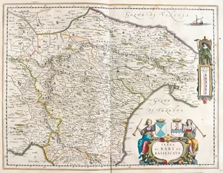 Stadt Bari und Basilicata, Italien, in 