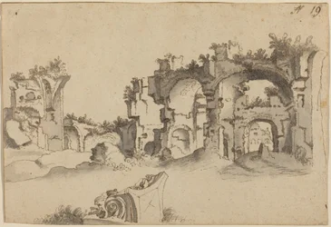Die Caracalla-Thermen, Rom