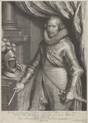 Porträt von Ernst Casimir, Graf von Nassau-Dietz