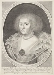 Porträt von Amalia von Solms