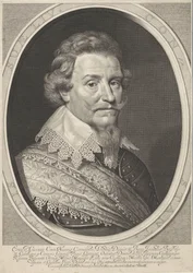 Porträt von Ernst Casimir, Graf von Nassau-Dietz