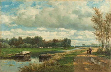 Landschaft in der Umgebung von Den Haag