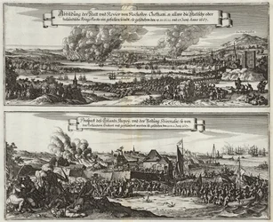 Niederländische Perspektive auf den Marineangriff auf die Themse