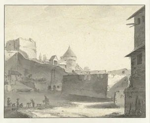 Ansicht der Brücke über die Erdre in Nantes