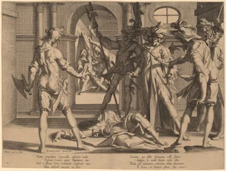 Enthauptung des römischen Richters Papinian