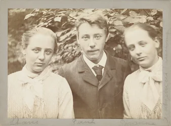 Die Drillinge Stans, Paul und Peronne Arntzenius