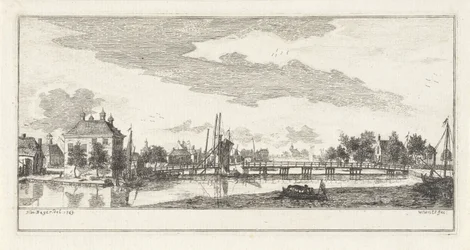 Ansicht des Dorfes Uithoorn