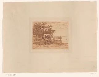 Melkender Bauer