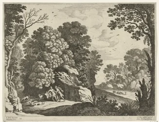 Cephalus und Procris (Italienische Landschaften)