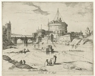 Engelsburg (Castello di St. Angelo) (Gezichten op Rome)