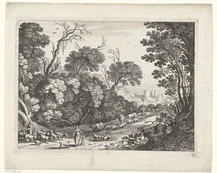 Hirten mit der Herde