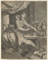 Allegorie von Reichtum und Luxus