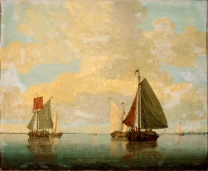 Segelboote, 17. Jahrhundert