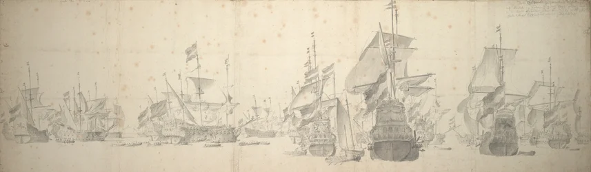 Kriegsrat in der niederländischen Flotte vor Terschelling, 7.-17. Oktober 1658