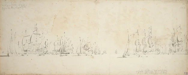 De Ruyter schließt sich Tromps Flotte in der Nordsee an, 8.-18. August 1665