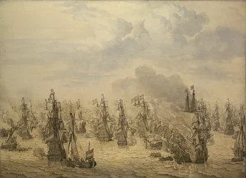 Die Schlacht von Scheveningen