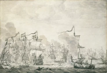 Die Schlacht am Sund, 29. Oktober - 8. November 1658, ca. 1660