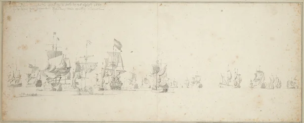 Das Friesland-Geschwader vor der Küste Schottlands