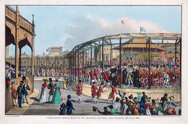 Krönungsprozession Georgs IV. (1762-1830), St James