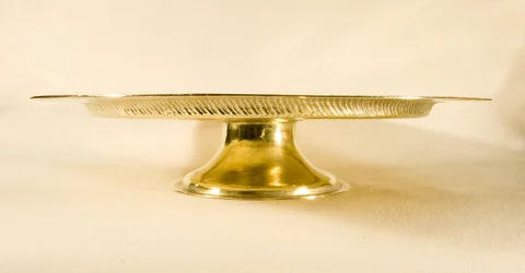 Charles II Salver auf Fuß