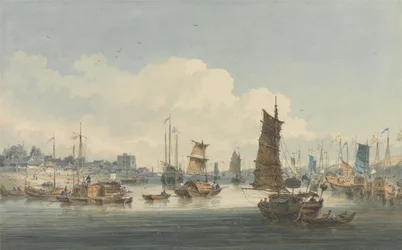 Ansicht nahe der Stadt Tientsin