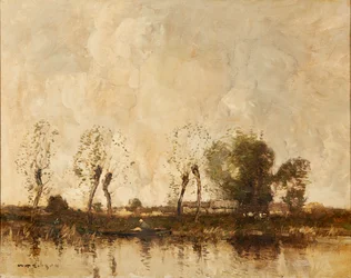 Ein niederländischer Wasserweg