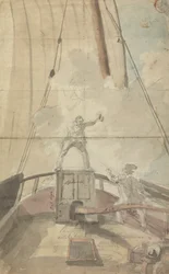 Auf einem Kriegsschiff