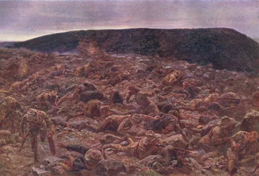Das Imperial Light Horse am Waggon Hill, 6. Januar 1900, Illustration aus Cassells Geschichte Englands, 1900er Jahre