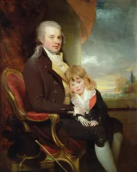 Edward George Lind und sein Sohn Montague