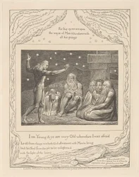 Buch Hiob, Tafel 12, Der Zorn Elihus