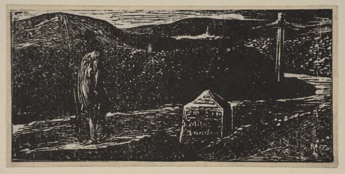 Colinets Reise: Meilenstein mit der Aufschrift LXII Meilen nach London, aus Thorntons Pastoralen von V..., 1821