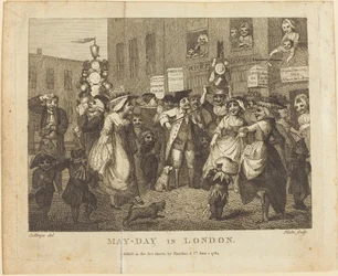 Maifeiertag in London, 1784