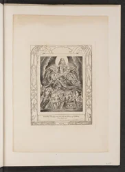 Satan vor dem Thron Gottes, 1825