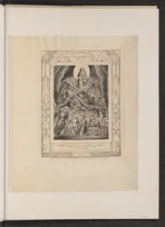 Satan vor dem Thron Gottes, 1825