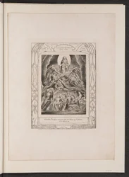 Satan vor dem Thron Gottes