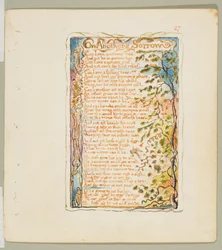 Lieder der Unschuld und der Erfahrung: Über das Leid anderer, ca. 1825